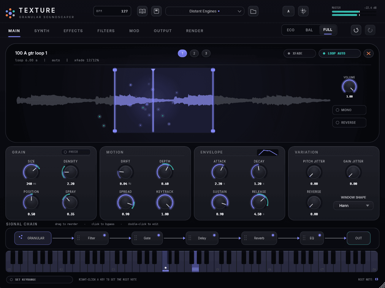 Texture plugin interface